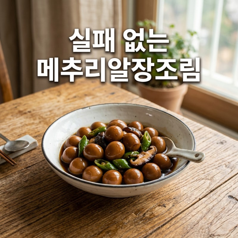 메추리알장조림 레시피 500g 황금비율과 유통기한 아기 반찬 팁