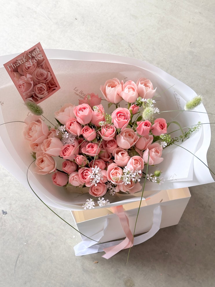 부천꽃집 <b>로즈데이</b> 장미 라보떼플라워가든에서 픽업했어요