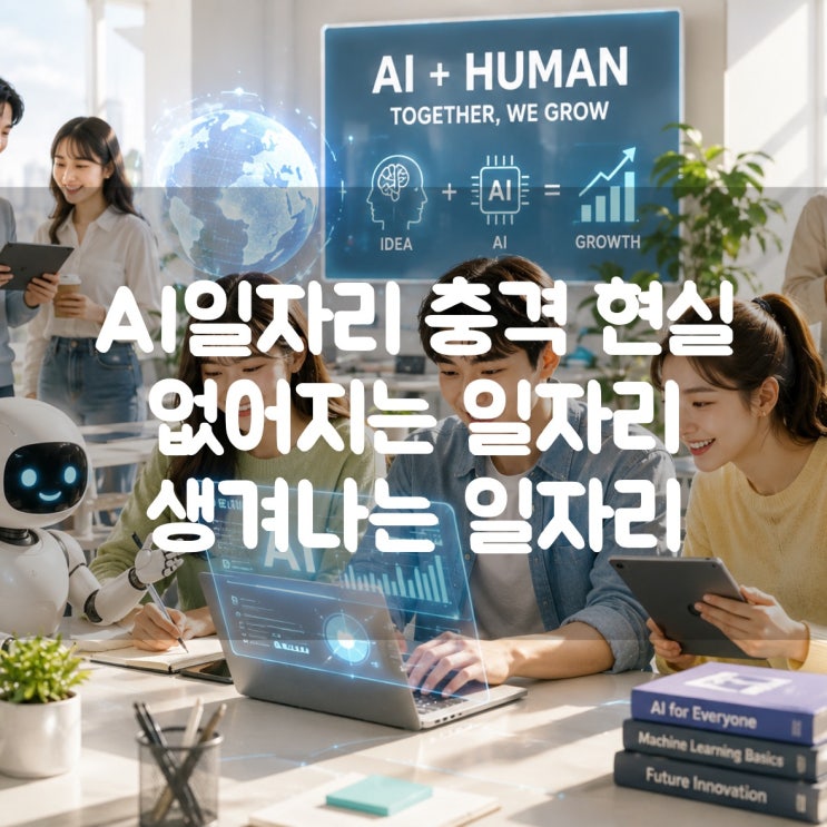  AI일자리 충격 현실… 없어지는 일자리 vs 생겨나는 일자리