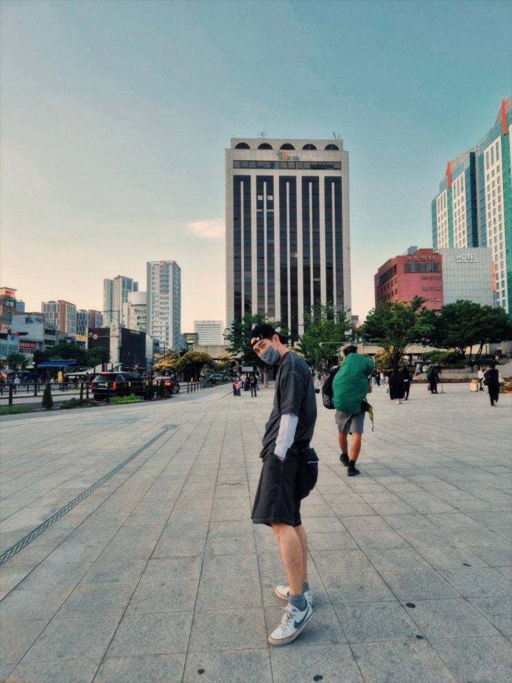  한일커플 데이트AV 배우 남친과 부산 당일치기 여행 2탄 깡통시장 차이나타운 신창국밥 돼지국밥 마무리