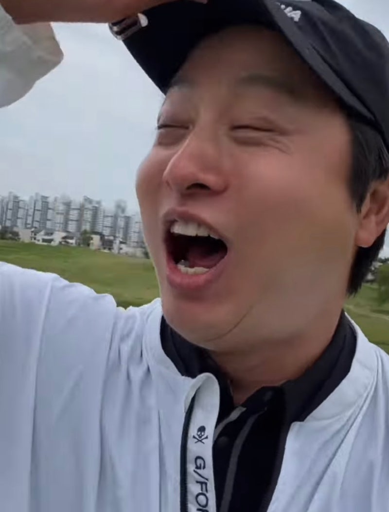 "이게 되네..." 유상무의 눈물겨운 홀인원, 골퍼라면 누구나 꿈꾸는 그날
