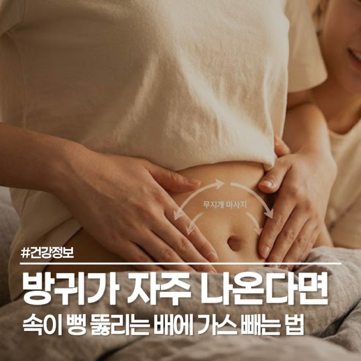  방귀가 자주 나와요, 잦은방귀 원인과 배에 가스 빼는 법 실천 후기