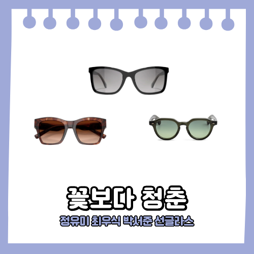꽃보다 청춘 정유미 선글라스 최우식 박서준 돌체앤가바나부터 모스콧 샤넬까지 명품 선글....