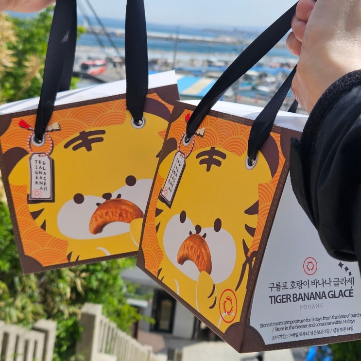  포항 구룡포맛집 추천 구룡포 여행 필수 기념품 호랑이 바나나 글라세