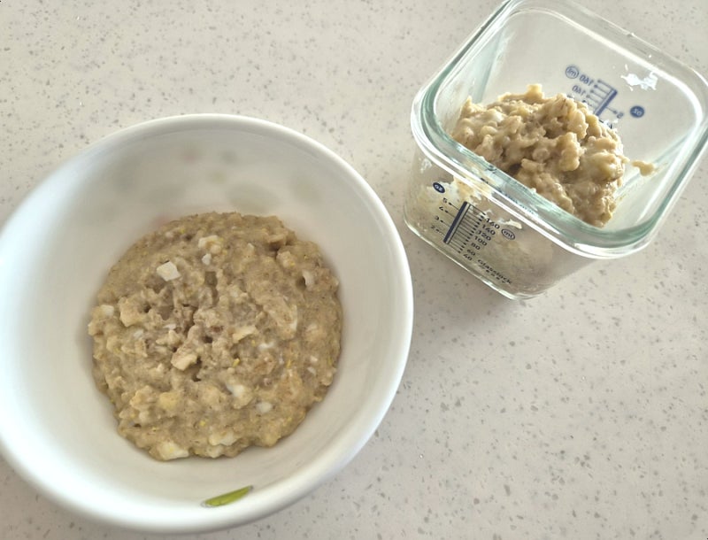 돌 아기 초간단 아침 메뉴 오트밀 계란죽 레시피 오트밀죽 오트밀포리지 만들기