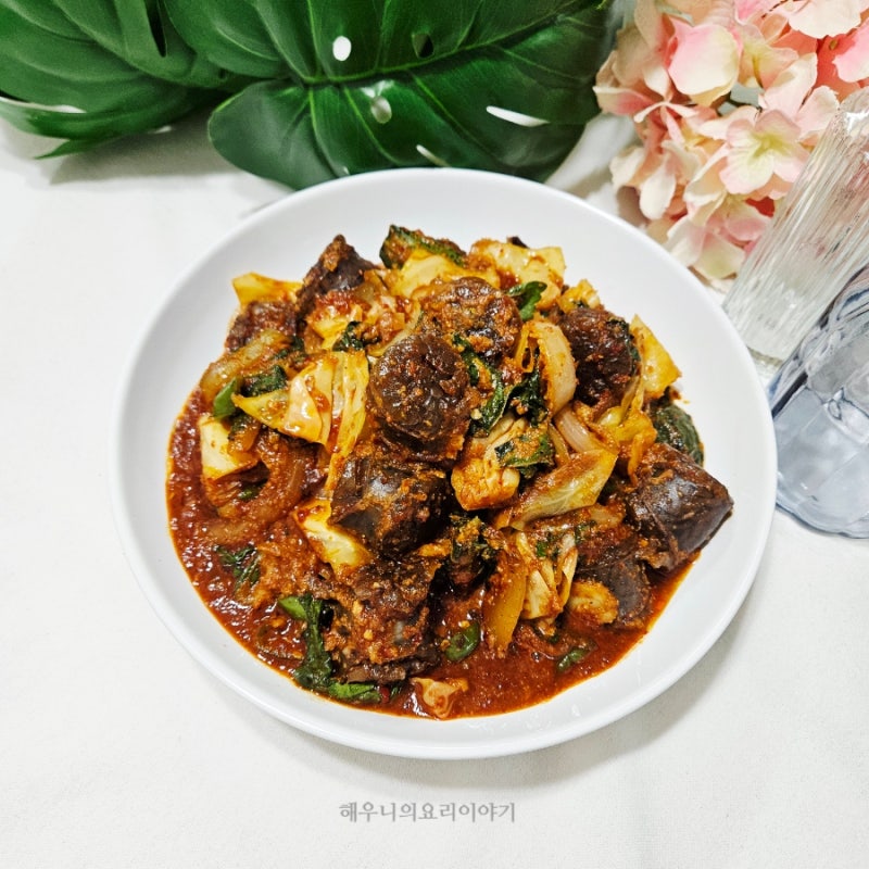 백종원 순대볶음 만드는법 순대볶음양념 황금레시피 정리