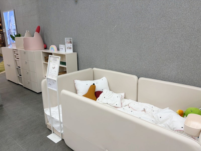 일룸 쿠시노 아기침대 매장 방문해서 할인 견적 받은 후기 아기 슈퍼싱글 침대 투어