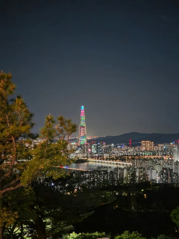  아차산 등산코스 서울 야간산행 용마산 깔딱고개 고구려정 야경 명소 추천 신토불이 떡볶이