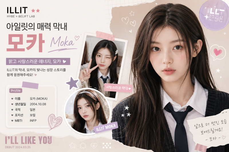 아일릿 모카 입덕 가이드, 무대·표정·분위기까지 완벽 정리