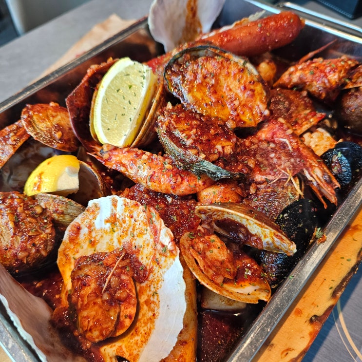 [시흥 맛집] 거북섬 보일링크랩 《LA코코보일링》