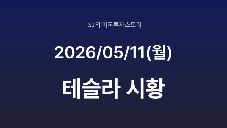  테슬라, 기관 세력 매집 포착 및 스페이스 X 상장 후 테슬라 전망