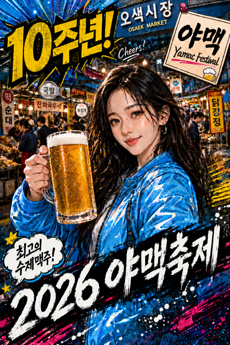 2026 오산 야맥축제 포스터