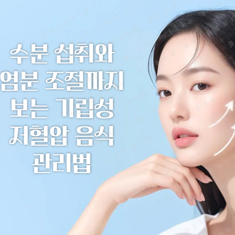 기립성 저혈압 음식, 어지럼증 있을 때 식단 기준