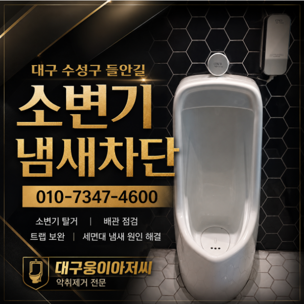 대구 수성구 들안길 소변기 냄새차단｜소변기 탈거 배관 점검·트랩 보완·세면대 냄새 원인 ....