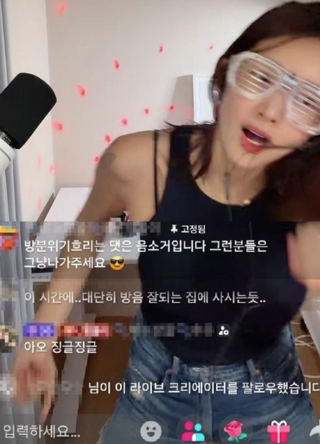   새벽 1시 클럽이 된 배우 김빈우 아파트 라이브 논란