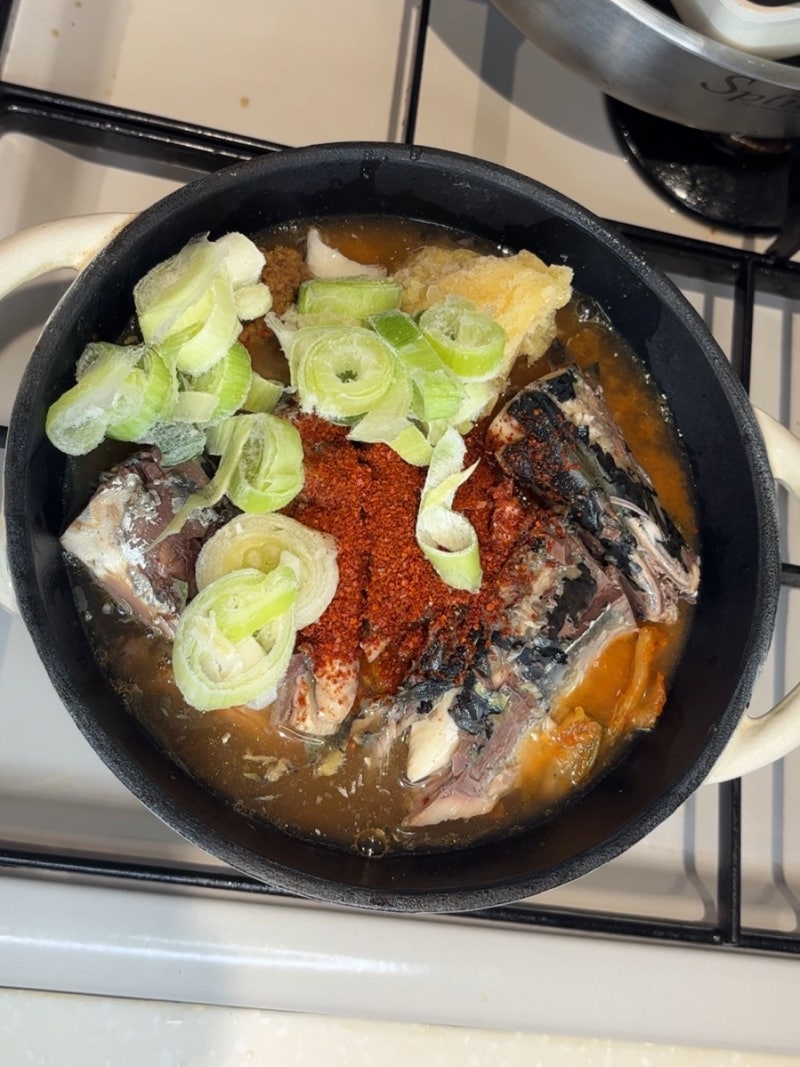 고등어 통조림 김치찜, 냄비 하나로 가능한 레시피