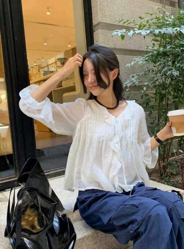  찬란한 여름날 계절의 서사를 담은 5월 날씨 맞춤 여자 데일리룩