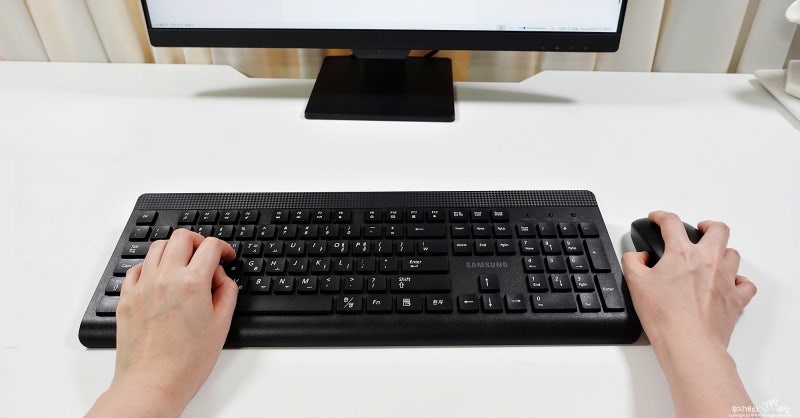 가성비 삼성 무선 키보드 마우스 세트 추천 9400B