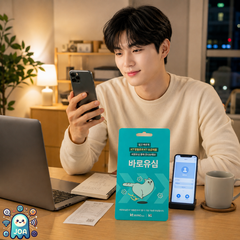 KT MVNO 편의점 유심으로 공기계 선불폰 개통하는 방법과 요금제 정리