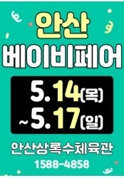 2026 5월 안산베이비페어 상록수체육관 일정 주차정보