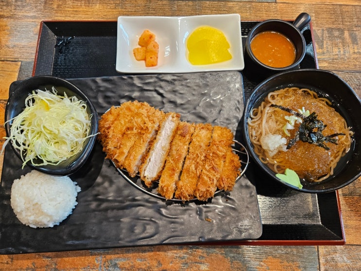  안산 초지역 점심 가성비 맛집 굿수제돈까스&냉모밀