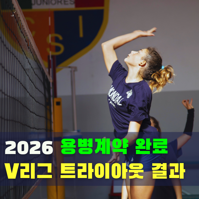  어느 팀이 웃었나? 2026-2027 V리그 남자·여자배구 외인 트라이아웃 결과
