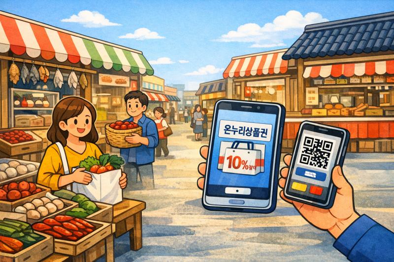 디지털 온누리상품권 완벽 가이드 (2026년 최신)