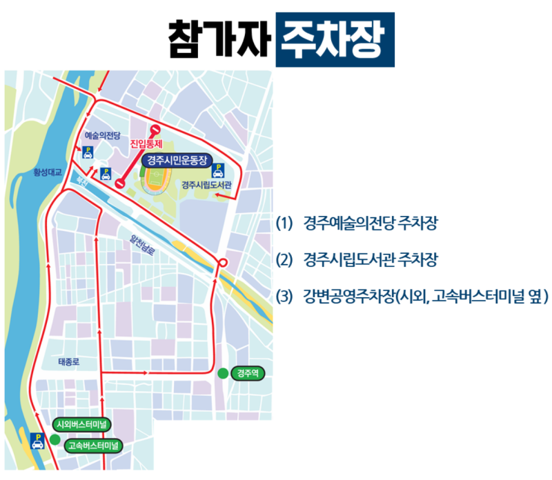 2026 경주 국제 마라톤 신청 접수 주차, 선착순