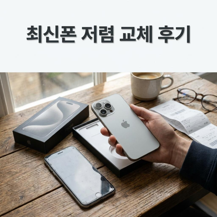 군산 휴대폰 성지 최신 핸드폰 저렴하게 교체한 후기