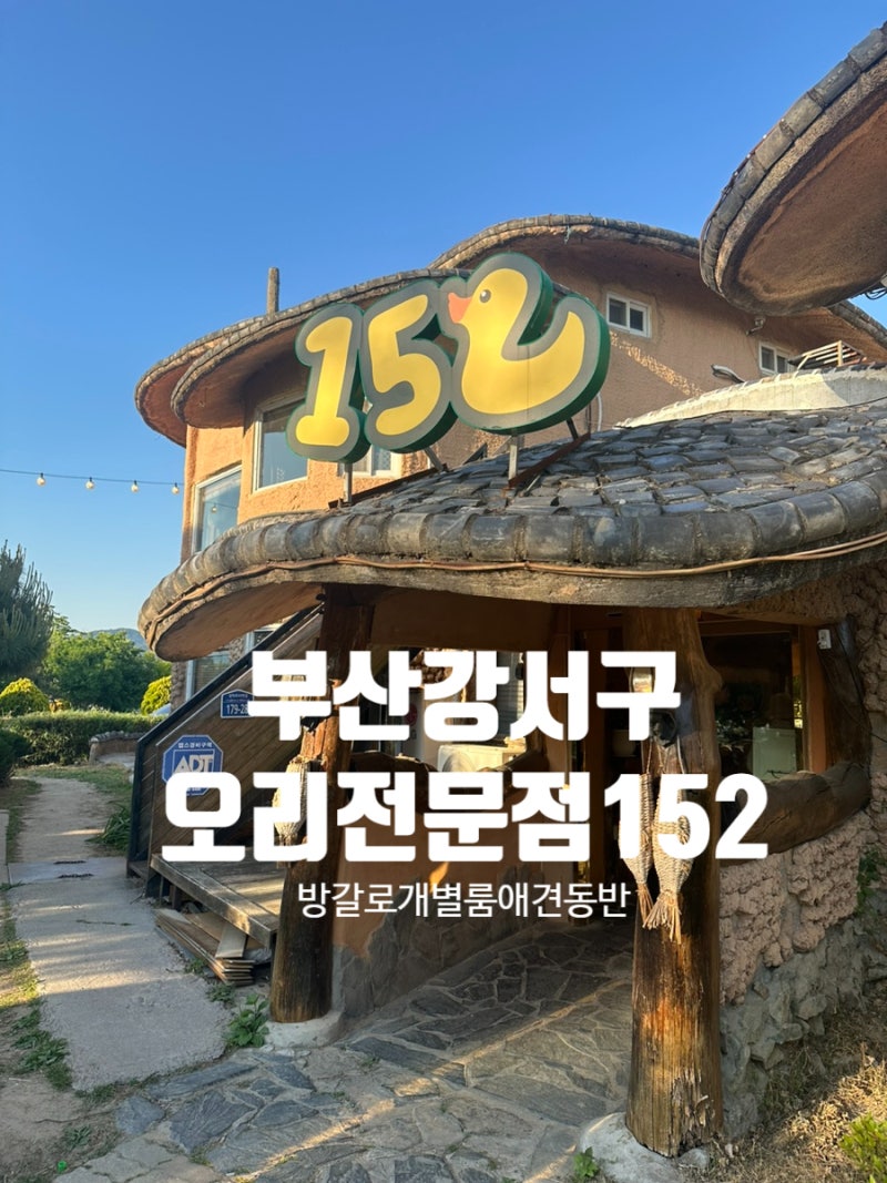 부산 강서구 오리고기 맛집 오리전문점 152 l 개별룸 부모님 모시고 가기 좋은 낙동강뷰 식당