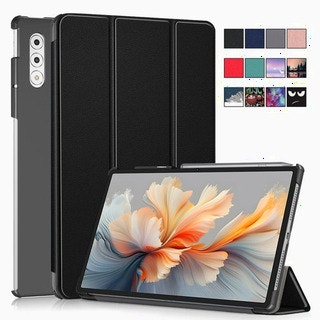 Lenovo Yoga Tab Plus 12.7 삼중 접이식 하드 쉘 - 자기 탈착 가능한 스마트 커버