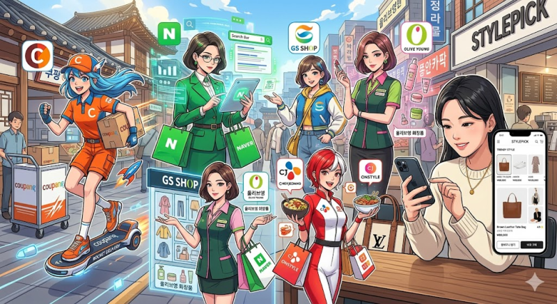 국내 Top 5 쇼핑 & 홈쇼핑 앱 다운로드 가이드, 할인꿀팁 총정리 (+ 쿠팡, 네이버, GS shop, CJ, 올....