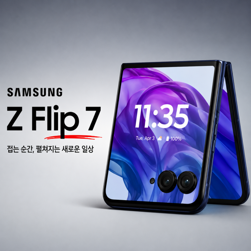 갤럭시 Z 플립7, 폴더블의 한계를 가장 현실적으로 줄인 스마트폰