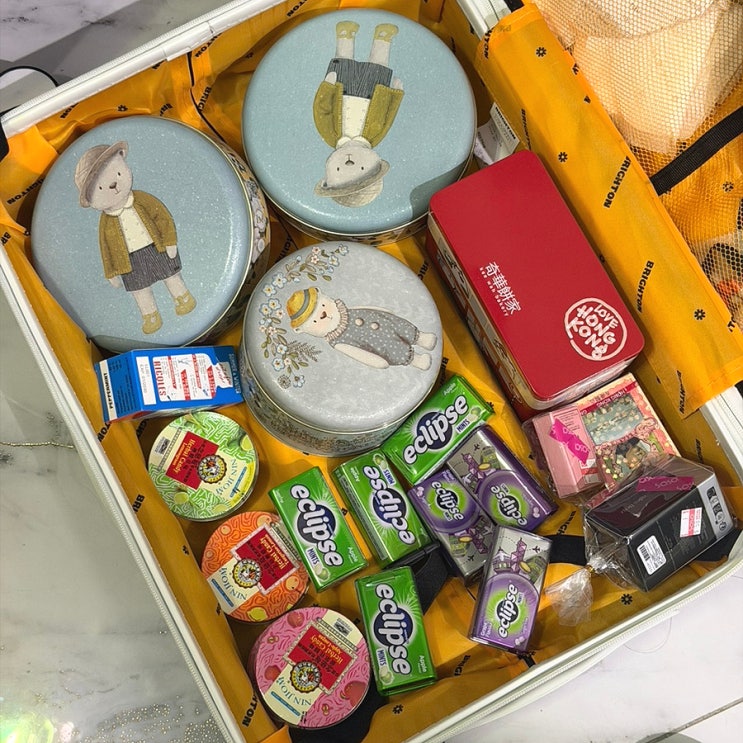  홍콩 여행 쇼핑리스트ㅣ판다쿠키,정품 밀크티잔,sasa,이클립스 사과
