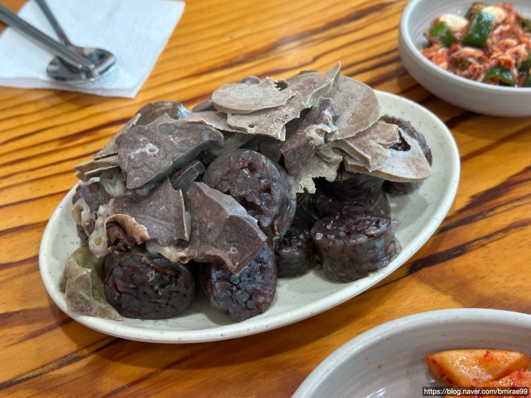  [평택 식당] 송탄역 앞 신시장순대국 2호점 식사 후기 (순대국, 순대)