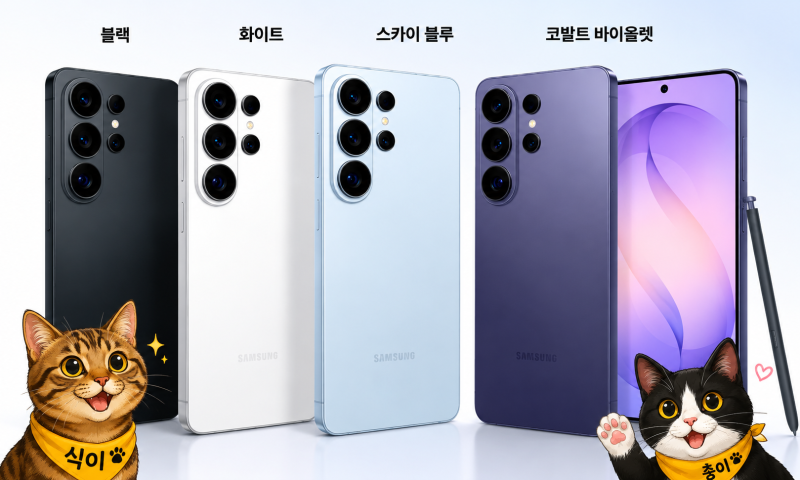 DMC파인시티자이 휴대폰매장 추천 삼성 갤럭시 S26 색상 스펙 특가정보 - DMC휴대폰성지