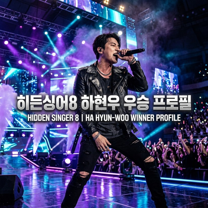 하현우 프로필 히든싱어8 우승 나이 국카스텐 과거 반전