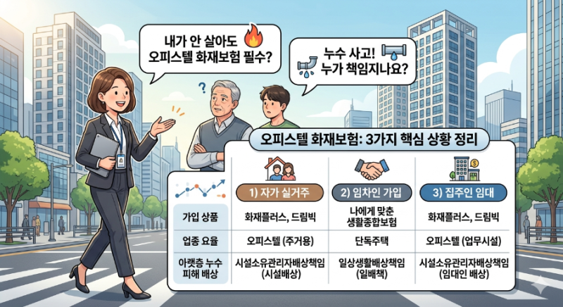 임대인 배상책임 담보 가능한 회사가 있을까요?