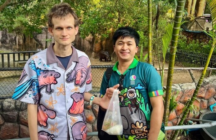  비탈릭 부테린, 태국 아기 하마 '무뎅'에 1000만 바트 쾌척… 가상자산 황제가 동물원 향한 진짜 이유