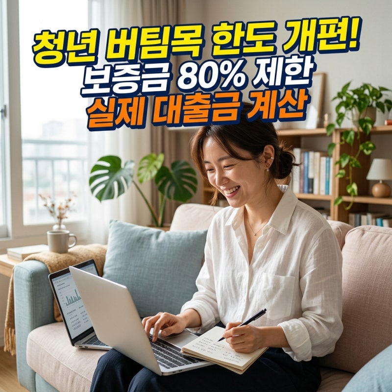 보증금 80프로 청년 전세대출, 실수 없는 한도 계산법