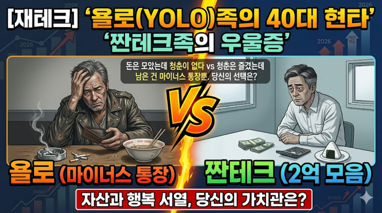  마통 뚫고 산 벤츠 vs 건강 잃고 모은 2억, 40대 현타 오는 진짜 이유 (feat. 욜로 최후)