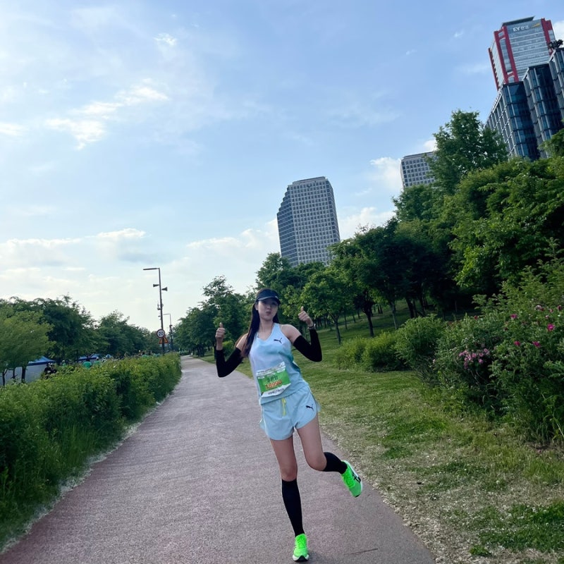 [러닝] 2026 소아암환우돕기 서울시민마라톤 - 10km 후기 / 여자러닝복 추천(푸마 싱글렛 세트)