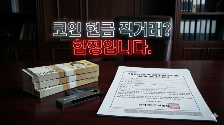  텔레그램 코인 현금 직거래(OTC) 나갔다가 강도? 자금세탁 세무조사 방어법