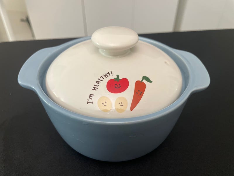귀여운 다이소 계란찜 뚝배기 샀어요! 차완무시 해먹었어요.