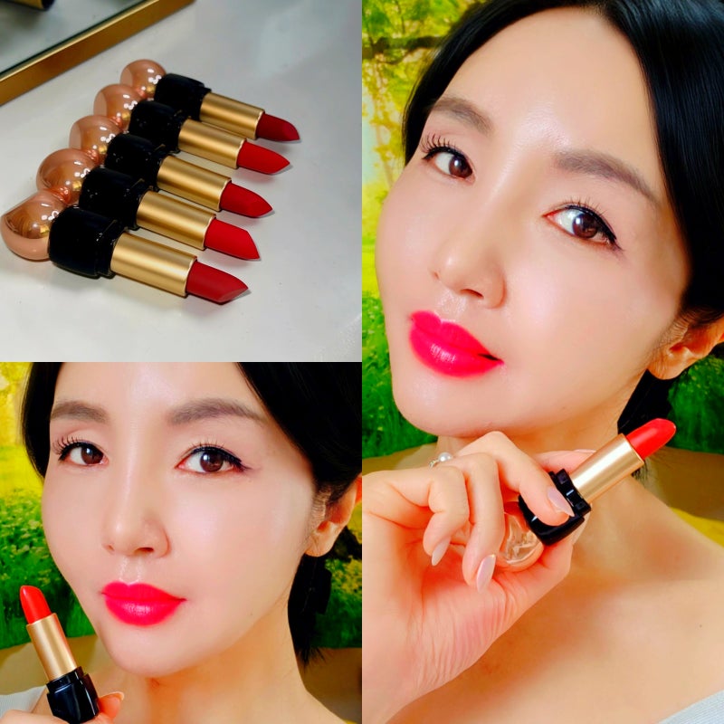 립스틱추천 철벽녀 글래스 오브제 볼류머 립스틱 5종 홈쇼핑화장품 안지워지는 립스틱!