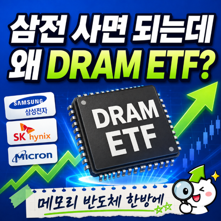  한 달 만에 100% 수익률!? DRAM ETF가 주목받는 진짜 이유