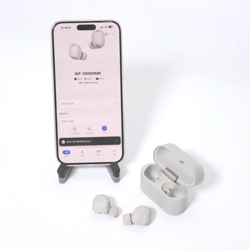 크기는 작아지고 성능은 업그레이드 된, 소니 WF-1000XM6 무선 이어폰 상세리뷰