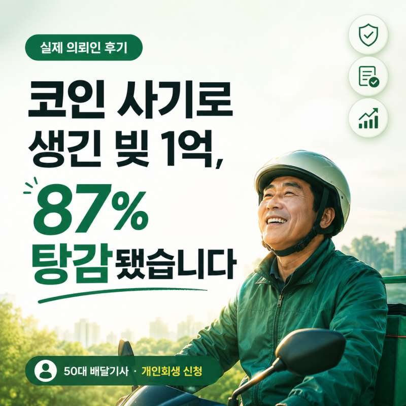 이혼 후 빚과 사기 피해, 빚 1억을 1,296만 원으로 줄일 수 있었던 채무조정제도는?