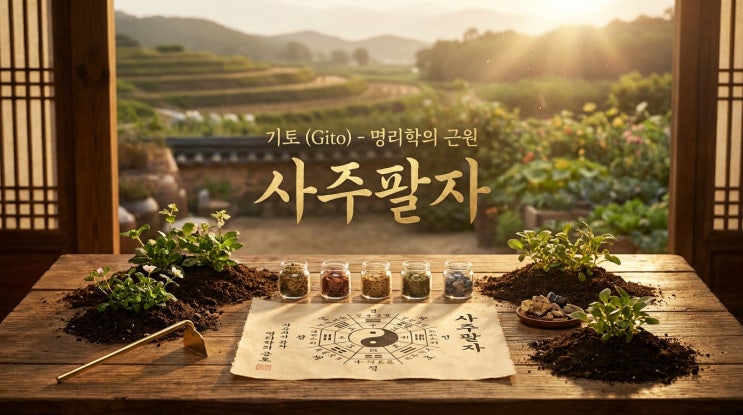  기토 사주 특징 기토일간 성격 재물운 직업운 총정리