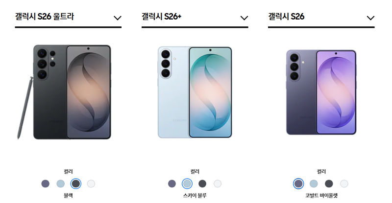 갤럭시S26 시리즈 각 부위 설명 총정리! 무선충전 코일 위치까지 한 번에 보기
